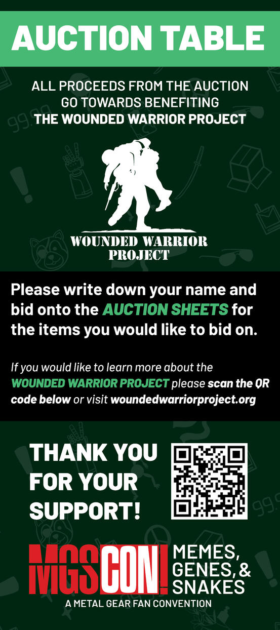 2025 Auction Table